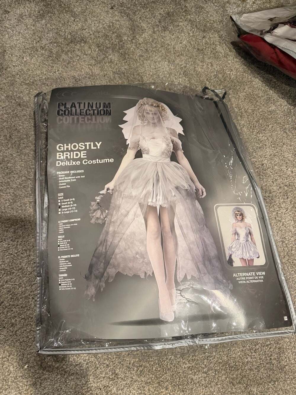 California Costumes Ghostly Bride Deluxe Costume Size Small